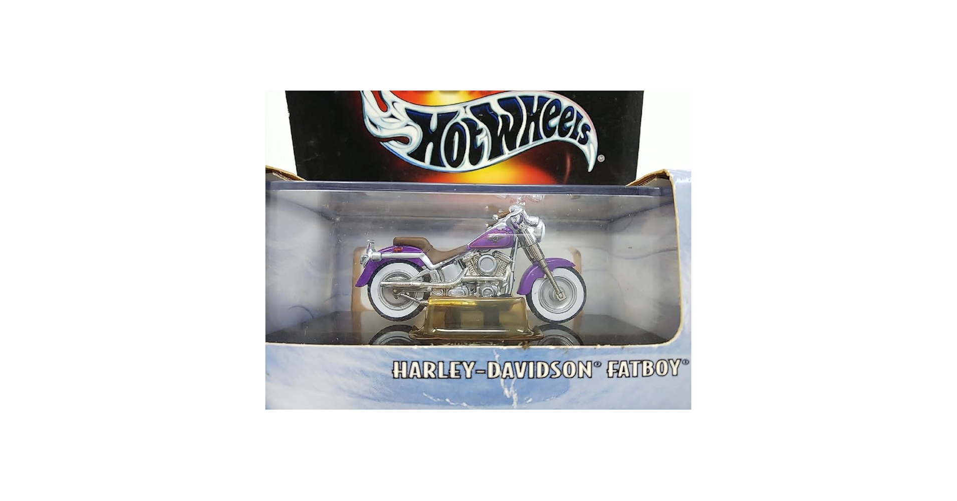 Amazon.co.jp: □100％ ホットウィール HARLEY-DAVIDSON FATBOY